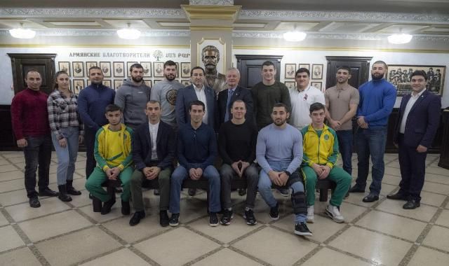 Встреча и знакомство со спортсменами Краснодарского края