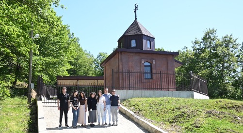 Визит в сёла Черниговское и Терзиян ко Дню защиты детей