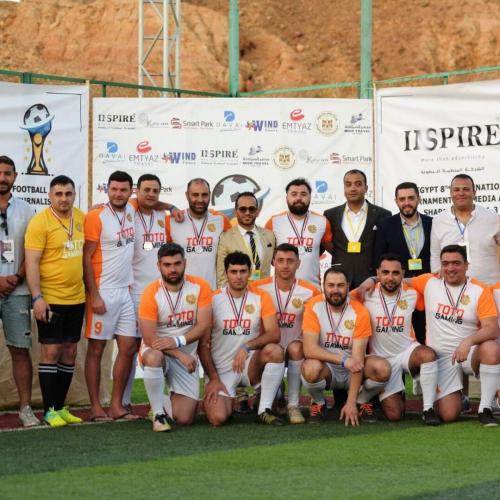 Журналисты Армении на футбольном турнире в Литве заняли 2-е место