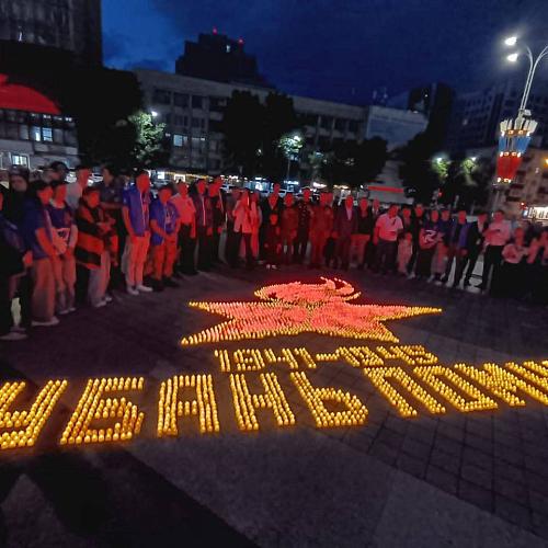 Вечный огонь благодарности: акция к Дню памяти и скорби